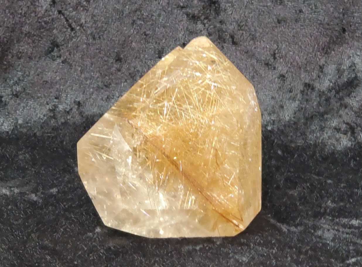Rutilated Quartz Obelisk (3.25")