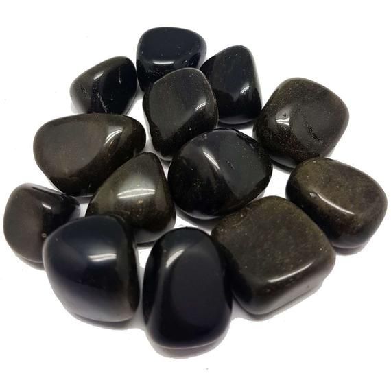 Obsidian Golden Sheen med