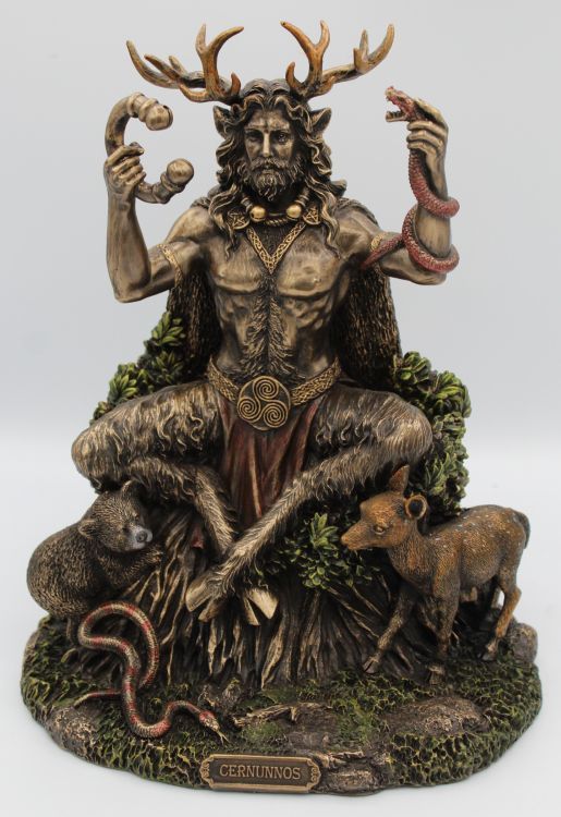 Cernunnos - Celtic God Sitting (9")