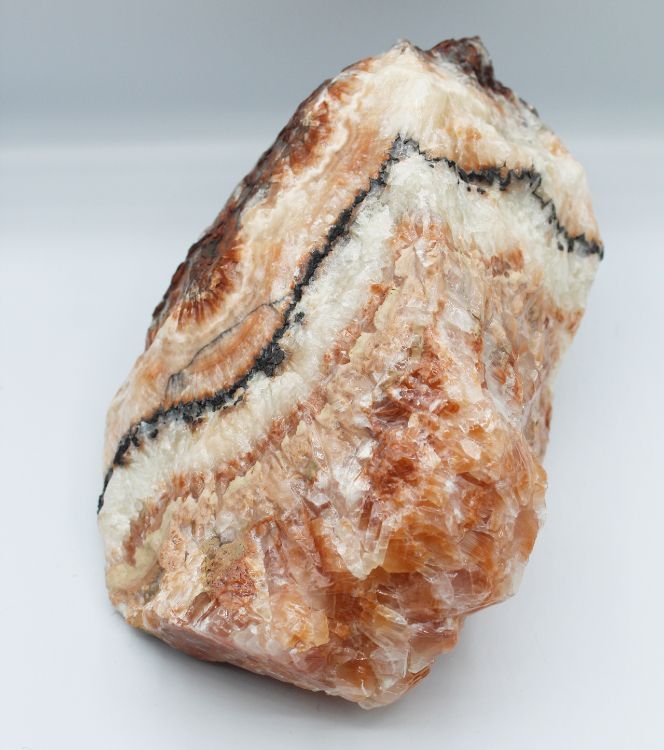 Tri Color Calcite Specimen Lg