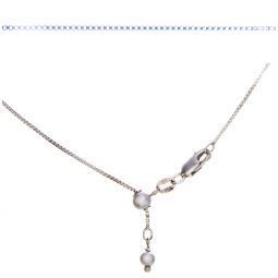 Sterling Silver Box Chain - Adjustable