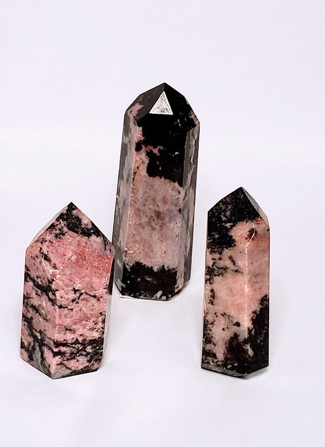 Rhodonite Obelisk - Small (50-79g)