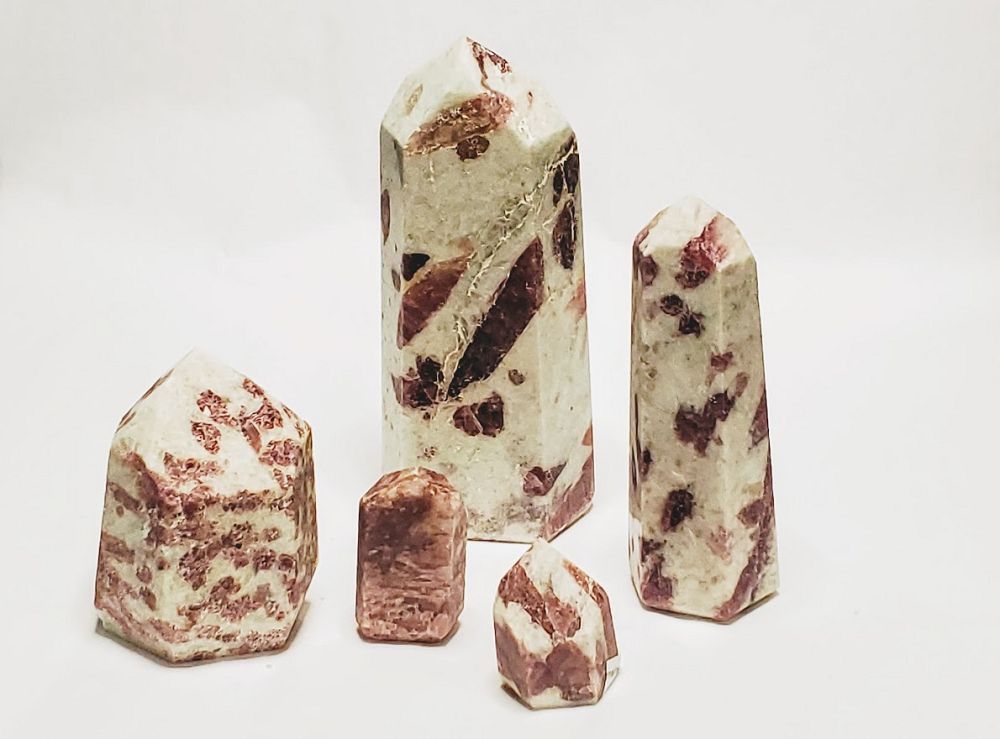 Pink Tourmaline Obelisk - Medium (3")