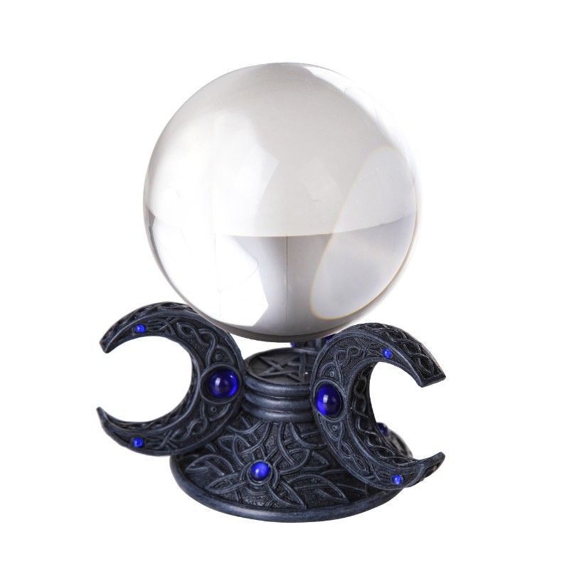 Triple Moon Goddess Gazing Ball