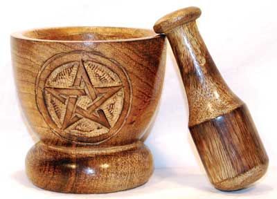 Wooden Pentagram M&P Set