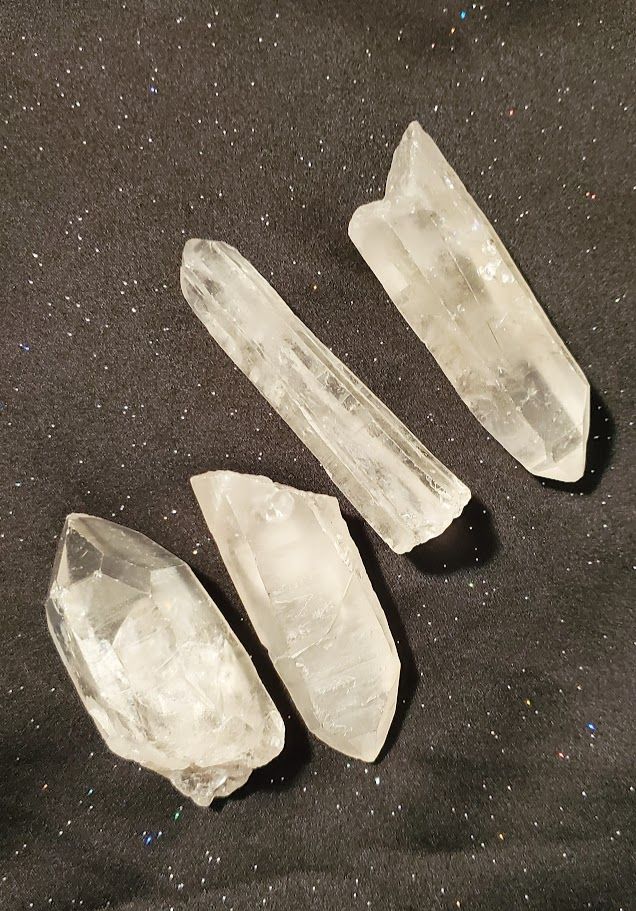 Quartz Lemurian Rough Point A (3")