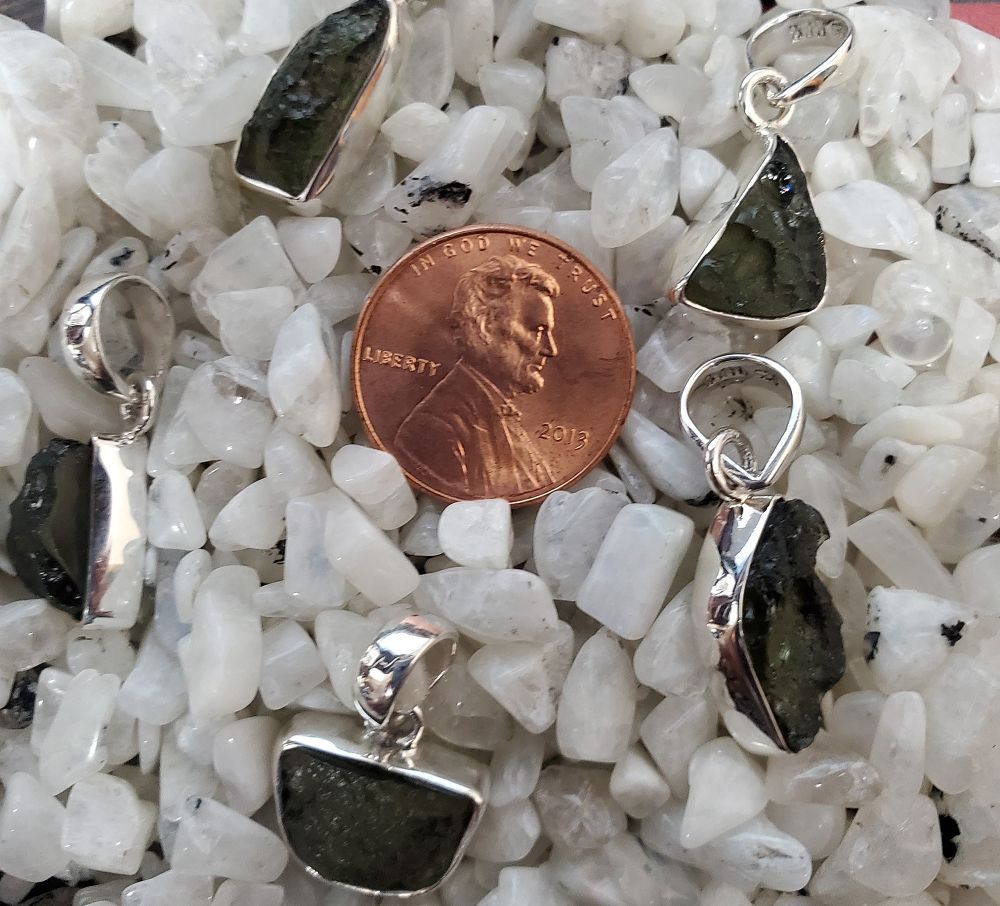 Sterling Silver Moldavite - Pendant