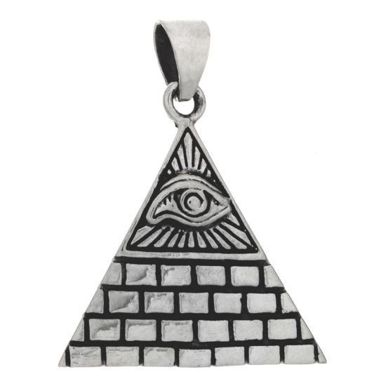 Sterling Silver All Seeing Eye - Pendant