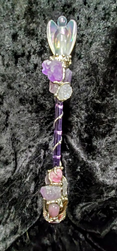 Crystal Angel Wand