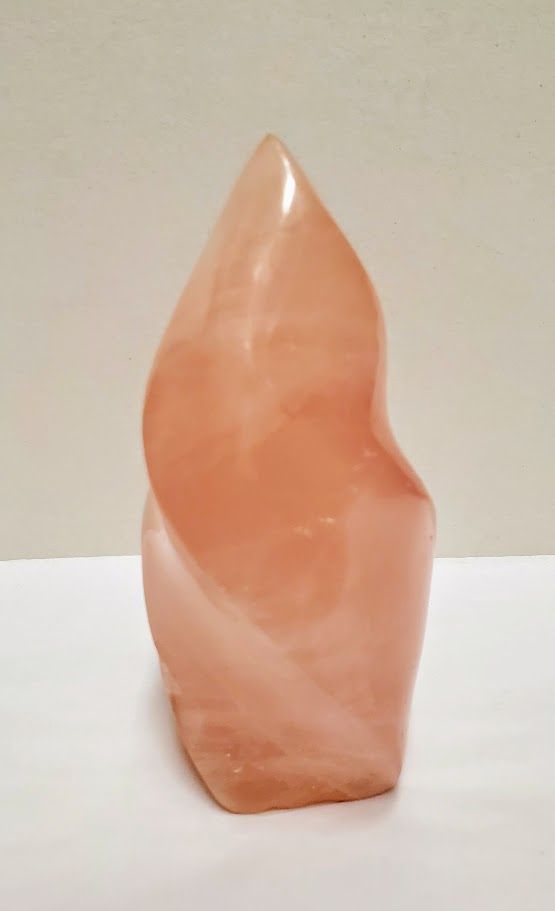 Rose Quartz Flame Lg