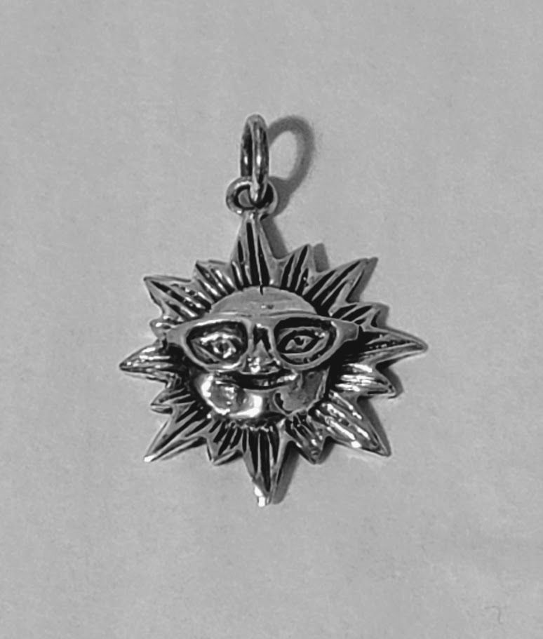 Sterling Silver Sun - Pendant
