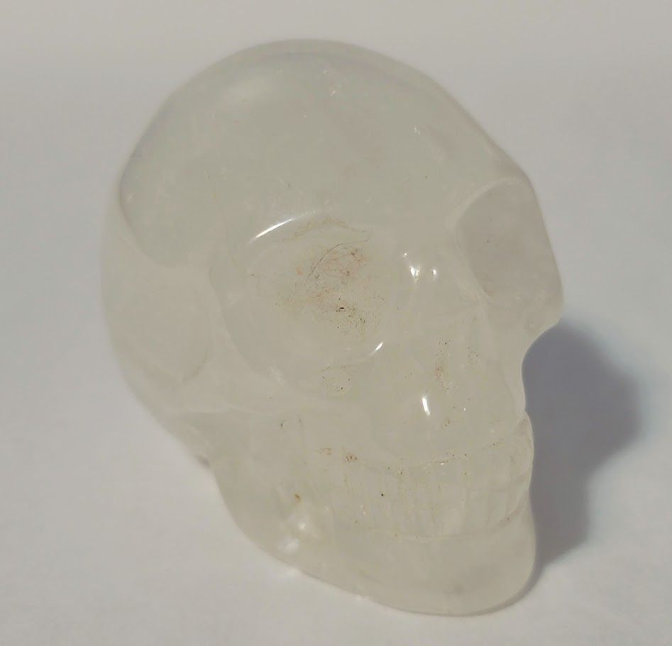 Clear Quartz Skull
