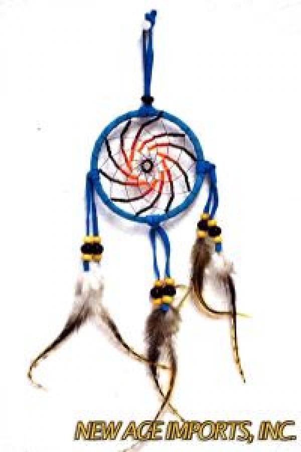 Teal Blue Suede - Dreamcatcher