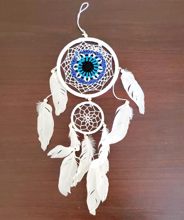 Cotton Evil Eye - Dreamcatcher