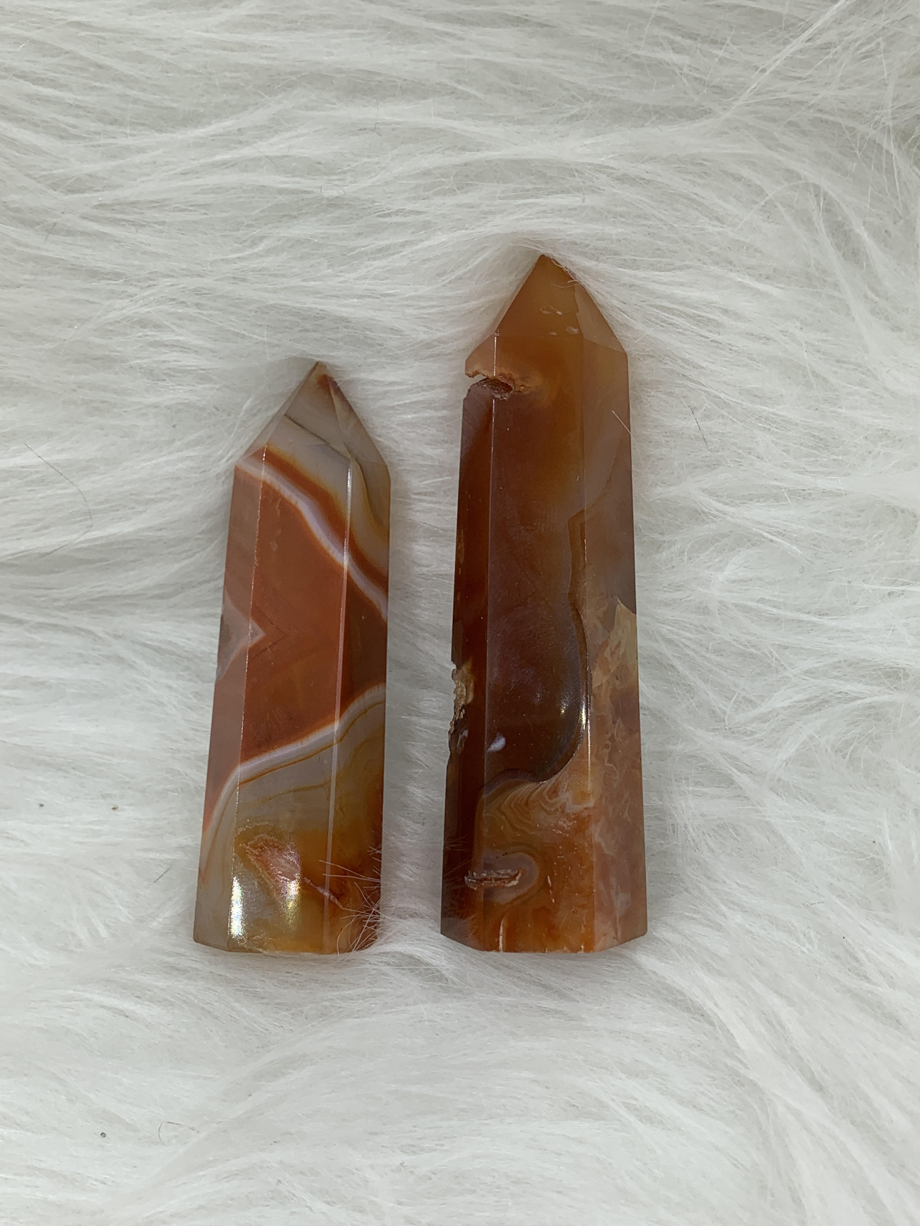 Carnelian Obelisk - Medium