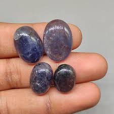 Iolite w/ Sunstone Cabochon Med 5g