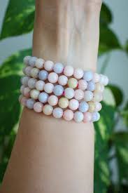 Morganite Bracelet 4mm