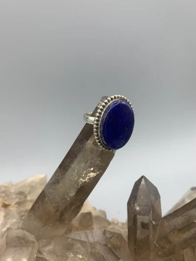 Sterling Silver Lapis Ring