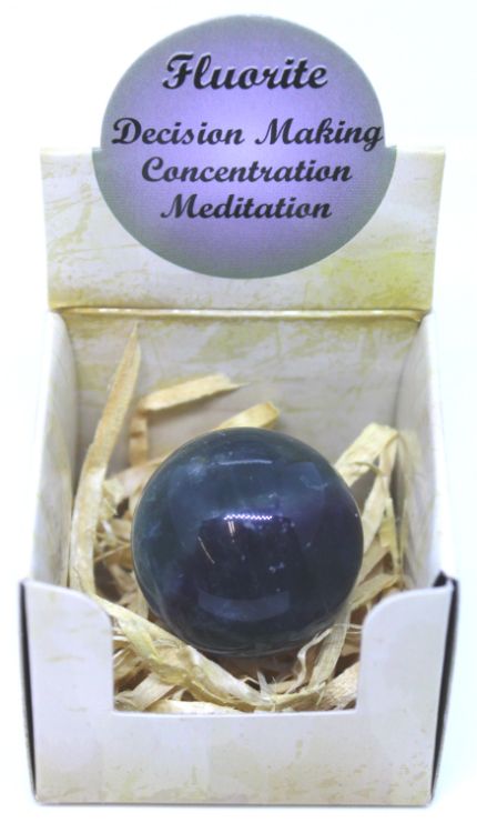 Fluorite - Sphere Gift Box