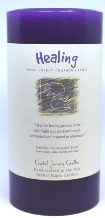 Reiki 3x6 Healing Candle