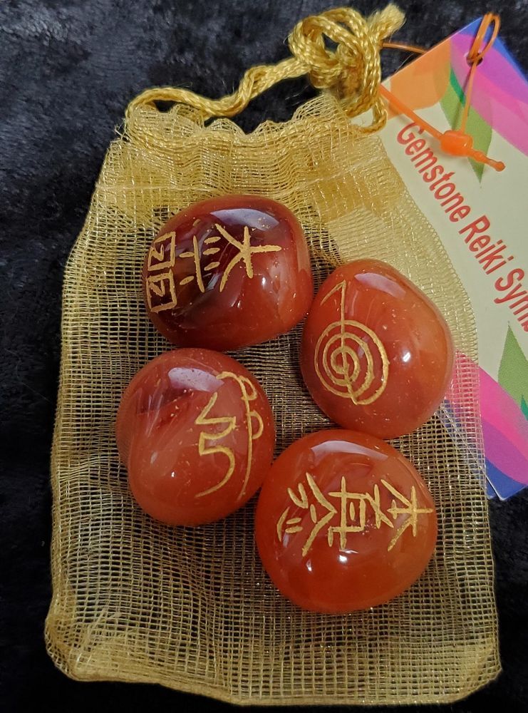Carnelian Reiki Symbols Set