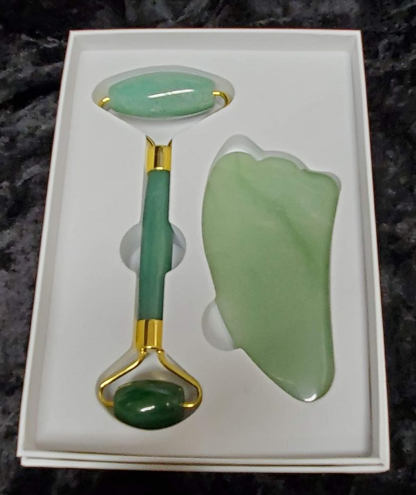 Green Jade - Facial Roller Set