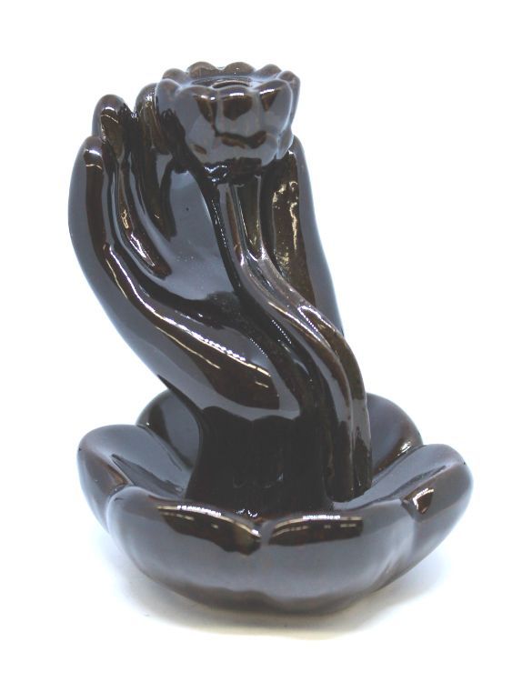 Backflow Burner - Mudra Hand (3.5")