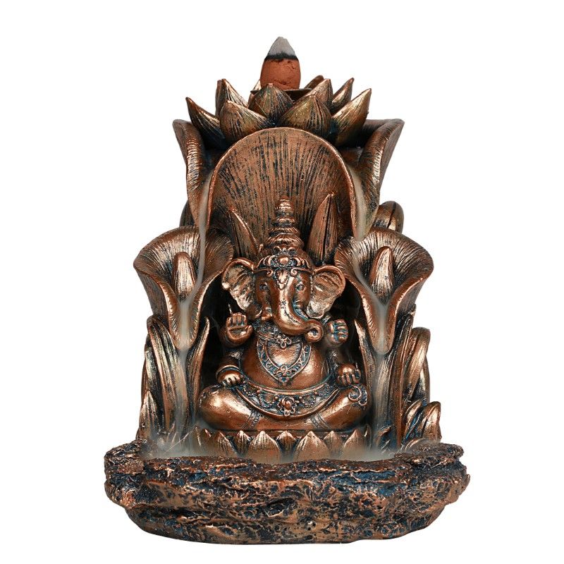 Backflow Burner - Ganesha Gold (5.5")