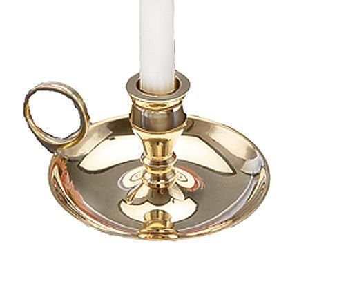 Brass Chamberstick Holder