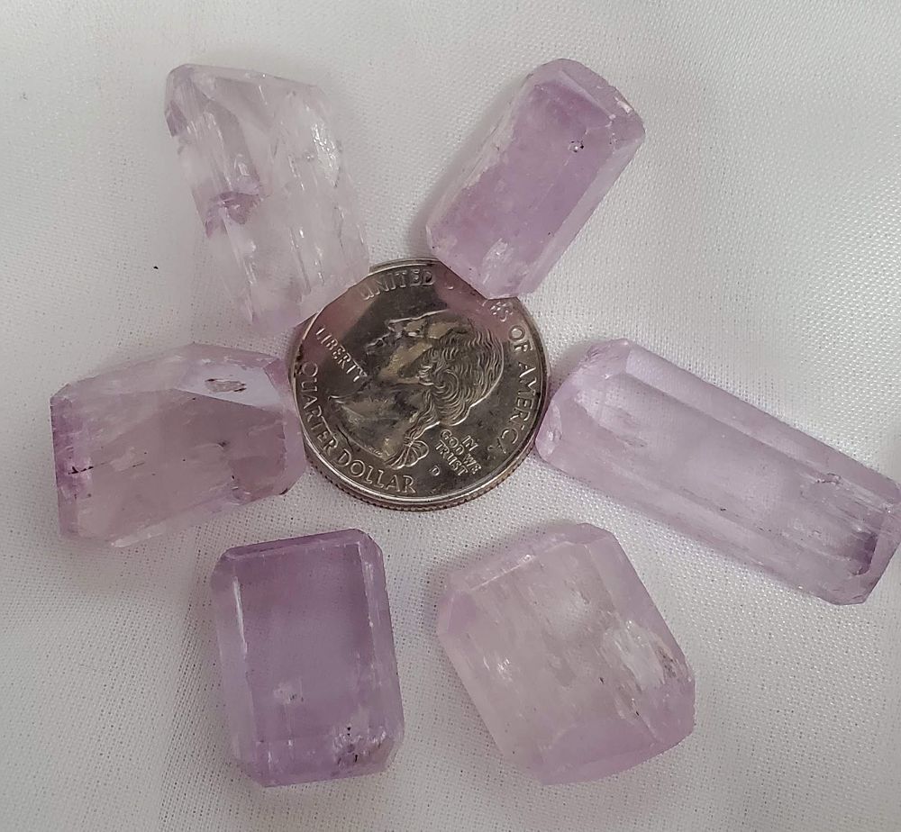 Polished Kunzite A Med