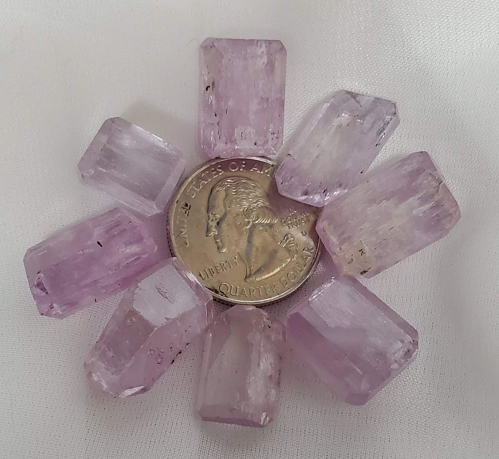 Polished Kunzite A Small