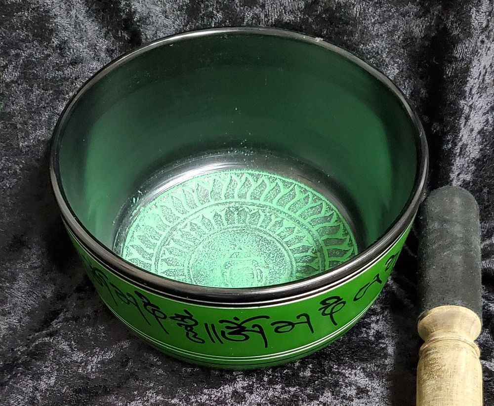 Singing Bowl-Green 6.5"