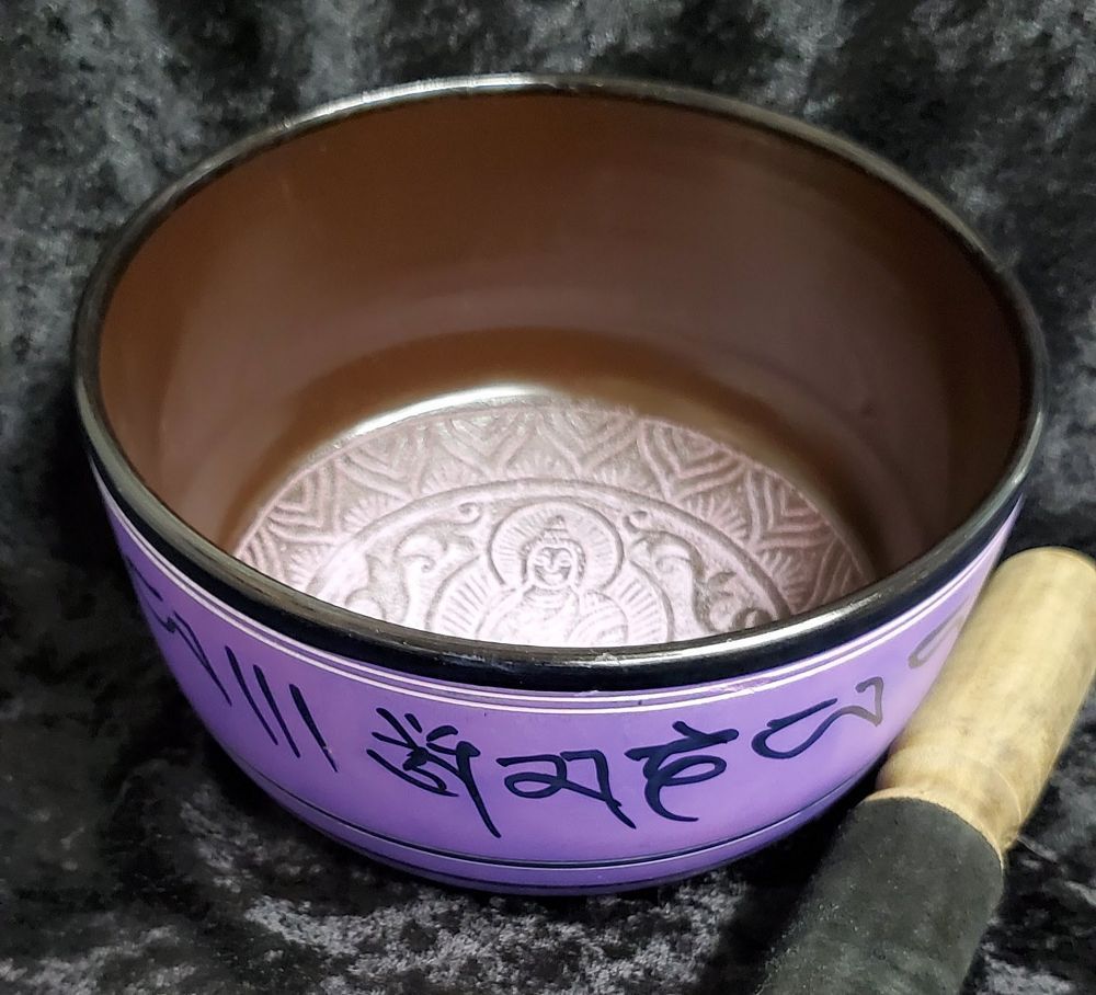 Singing Bowl-Purple 7"