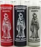 7 Day Santisima Muerte white