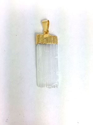 Selenite Necklace