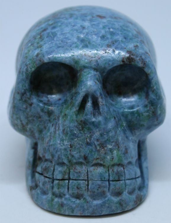 Ruby Fuschite Skull Lg