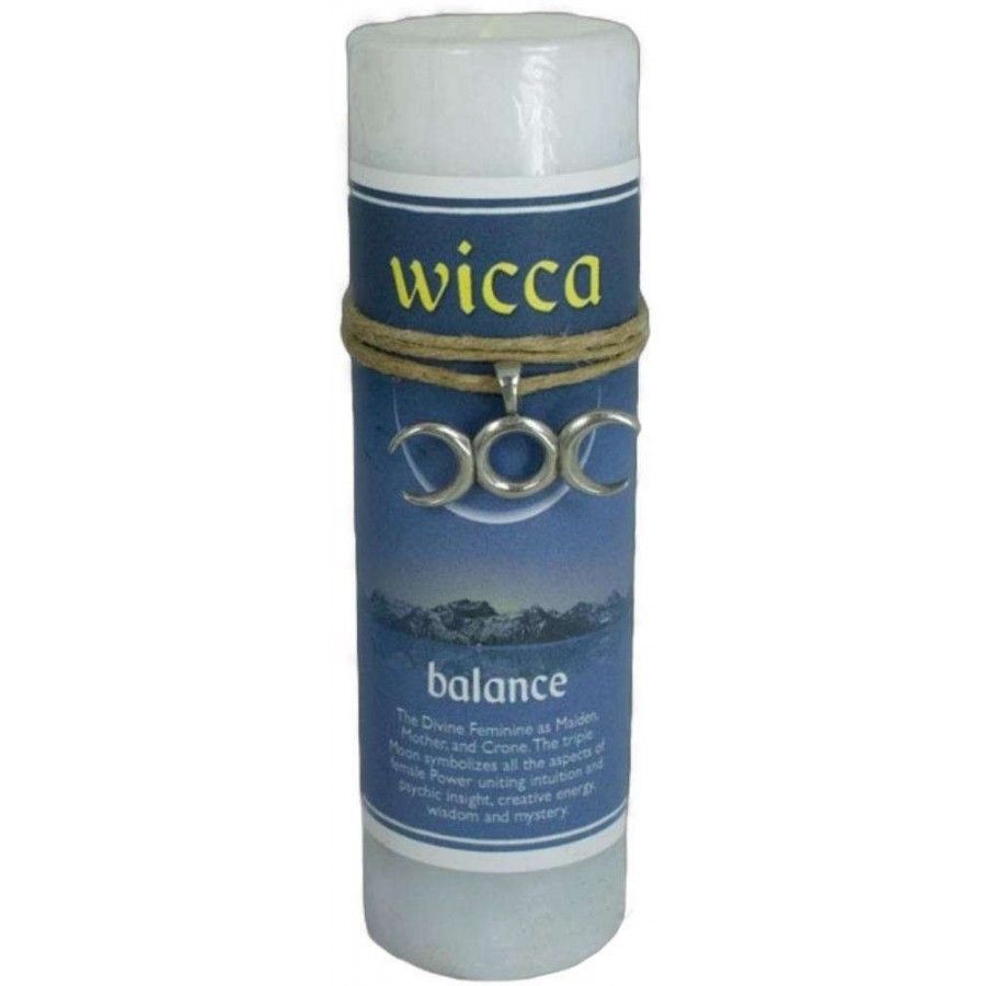 Balance Pewter Pendant Candle