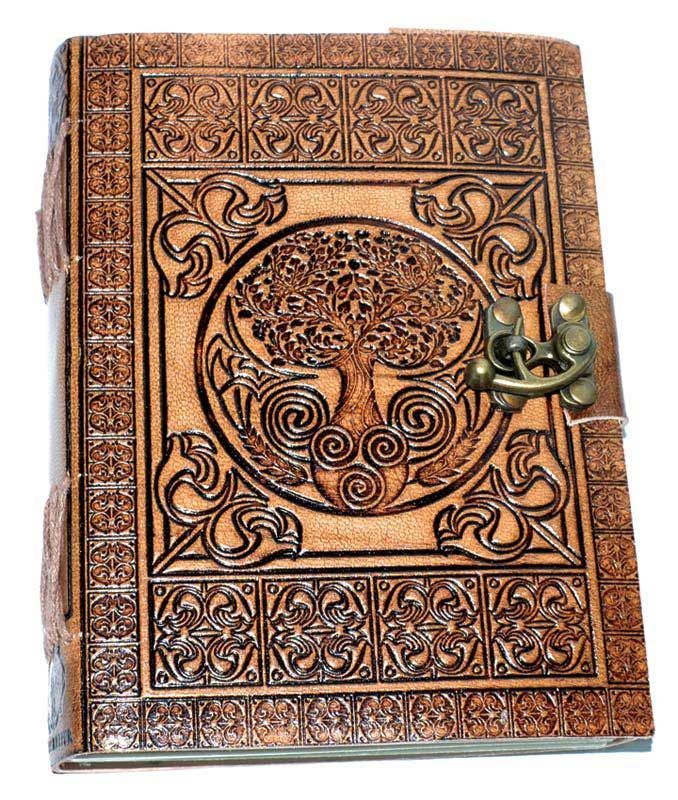 Tree of Life - Laether Journal w/ Latch