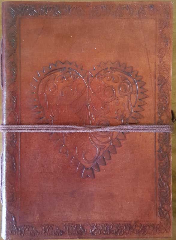 Hearts Leather w/Cord