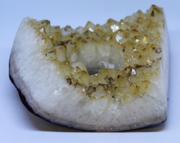 Citrine Cluster - Candle Holder