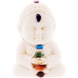 Gypsum Cement Buddha Chakras