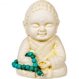 Gypsum Cement Buddha Meditation