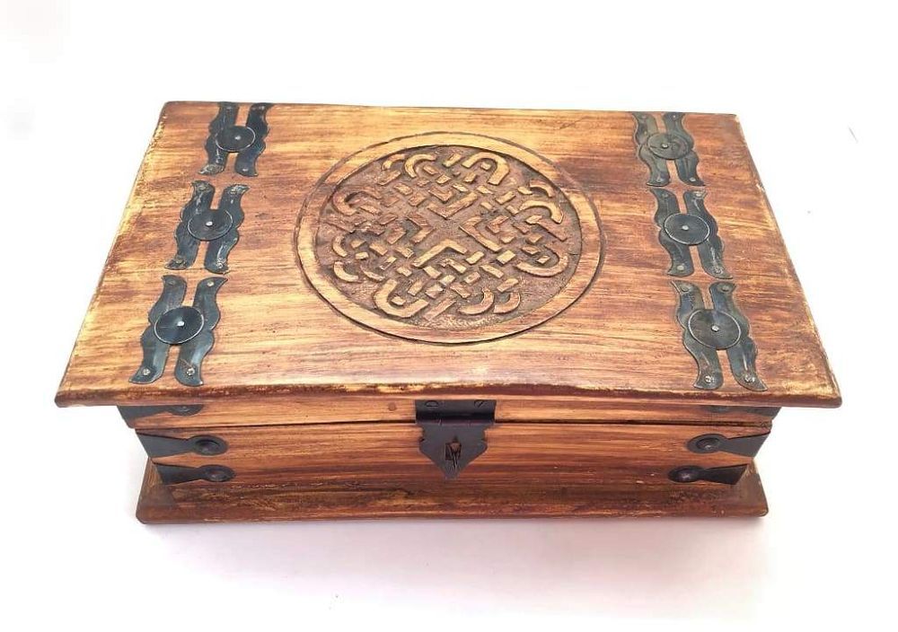 Celtic Knots of Love Wood Box
