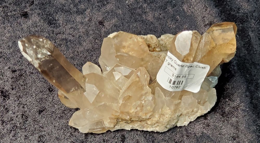 Smoky Quartz Spec Clusters Sm