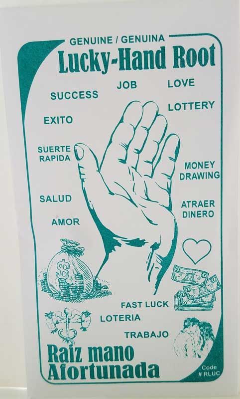 Lucky Hand Root