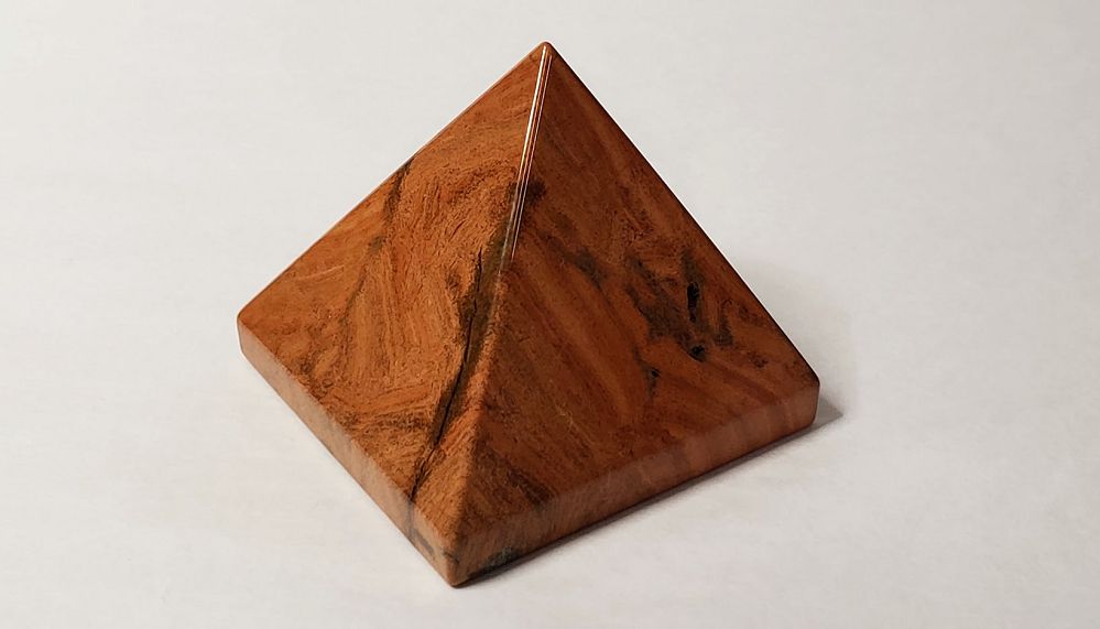 Polychrome Jasper Pyramid