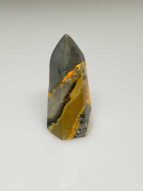 Bumblebee Jasper Obelisk - X-Small