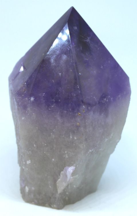Semi-Polished Amethyst Obelisk (5")