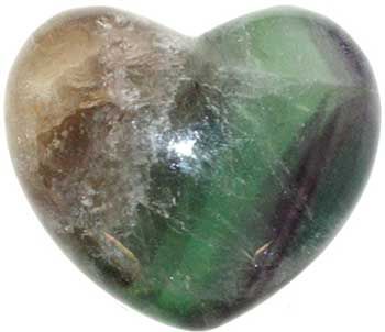 Fluorite Heart