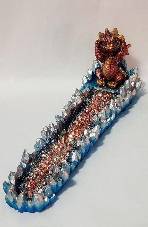 Hear No Evil Dragon - Incense Burner (10.5")
